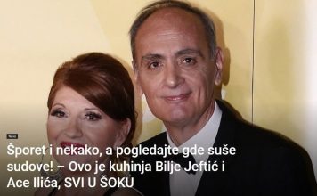 Šporeti i ostalo, pogledajte samo gde suše suđe: Ovo je kuhinja Bilje Jeftić i Ace Ilića (foto)