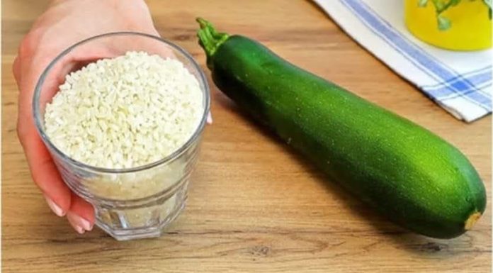 Samo riža i tikvice. Napravite ovaj recept za 10 minuta…