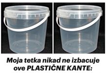 Moja Tetka Nikad Ne Izbacuje 0ve PLASTIČNE KANTE: