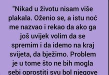 Nikad U Životu Nisam Više Plakala”