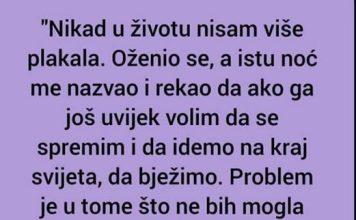 Nikad U Životu Nisam Više Plakala”