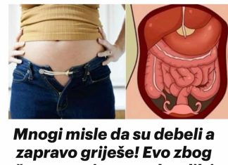 Mnogi misle da su debeli a zapravo griješe! Evo zbog čega vam je stomak velik i KAKO SE RIJEŠITI TOGA…