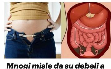 Mnogi misle da su debeli a zapravo griješe! Evo zbog čega vam je stomak velik i KAKO SE RIJEŠITI TOGA…