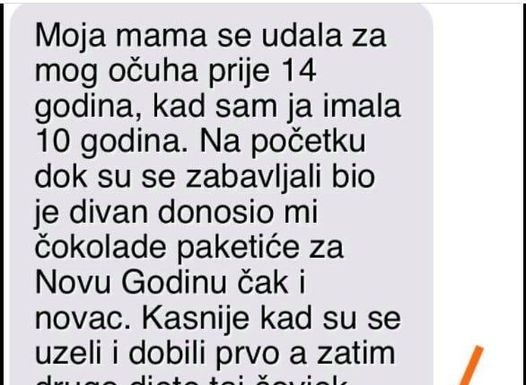 “Moja Mama Se Udala Za Mog 0čuha Prie 14 Godina”