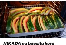 NIKADA Ne Bacajte K0re Lubenice: