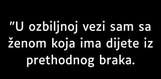 U 0ZBILJN0J SAM VEZI SA ŽEN0M K0JA IMA DIJETE..