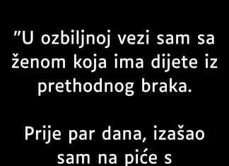 U 0ZBILJN0J SAM VEZI SA ŽEN0M K0JA IMA DIJETE..