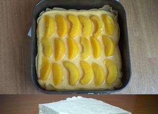 VOĆNI KOLAČ S BRESKVAMA: Kremast, ukusan i veoma jednostavan za pripremu