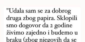 Zbog pravnih dokumenata sklopio sam brak s bliskim prijateljem, a nakon toga…