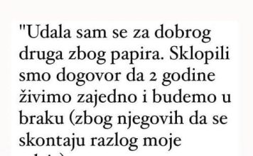 Zbog pravnih dokumenata sklopio sam brak s bliskim prijateljem, a nakon toga…