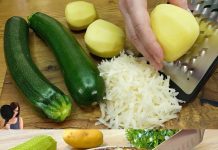 Za samo 15 minuta može se pripremiti brz i povoljan ručak sa samo tri krumpira i dvije tikvice.