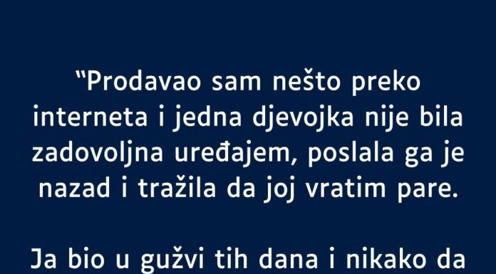 “Pr0davao Sam Nešto Preko Interneta…”