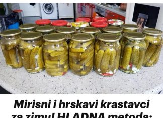 Mirisni i hrskavi krastavci za zimu!