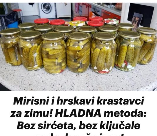 Mirisni i hrskavi krastavci za zimu!