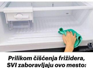 Prilikom čišćenja frižidera, SVI zaboravljaju ovo mesto: Kao rezultat toga, troši mnogo više struje i LOŠE se hladi