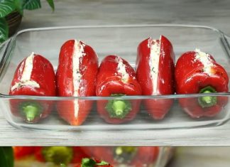 Svi su poludjeli zbog ovog nevjerojatnog grčkog jela! Prepustite se ukusnoj kombinaciji feta sira i punjene crvene paprike!