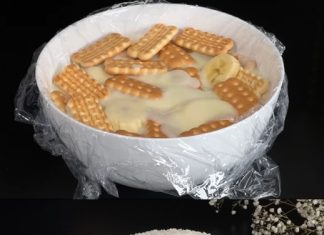 Brzo i jednostavno biskvit s bananama bez pečenja spreman za samo 10 minuta!