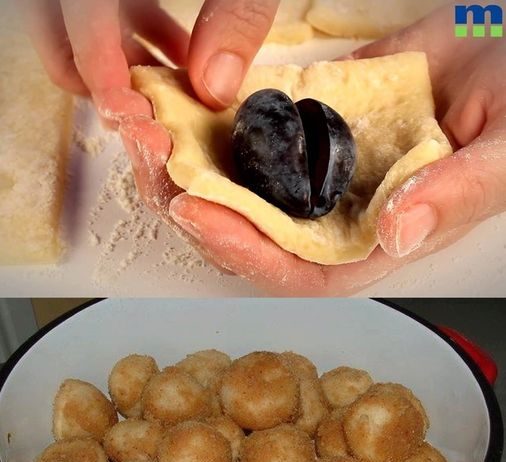 KNEDLE SA ŠLJIVAMA…OVAJ RECEPT SAM DOBILA OD TETKE I OD TADA MI SVAKI PUT USPIJEVAJU