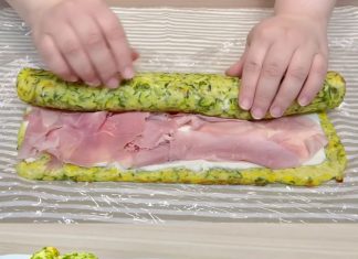 Rolada od tikvica koja osvaja srce, punjena ukusnom šunkom i sirom, ne prestaje osvajati! I hranjiv je i izvrstan.