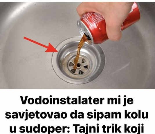 Vodoinstalater je preporučio tajni trik za odčepljivanje sudopera: izlijevanje Cole u odvod, što navodno pomaže u rješavanju problema.