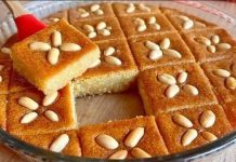 NAJSOČNIJI TURSKI KOLAČ “RAVANIJA”