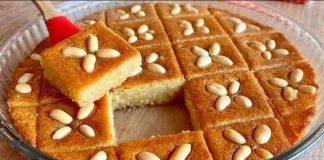 NAJSOČNIJI TURSKI KOLAČ “RAVANIJA”