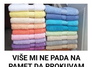 VIŠE MI NE PADA NA PAMET DA PROKUVAM PEŠKIRE