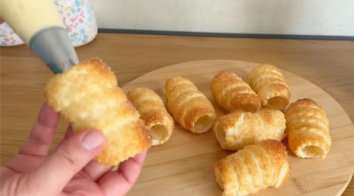 ROLNICE SA KREMOM OD VANILIJE