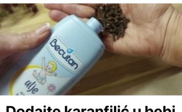 Pripremite se da vas u roku od samo minute iznenadi rezultat kada se klinčići dodaju ulju za bebe.