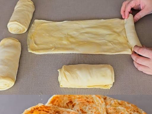 Pomiješajte brašno, vodu i sol, isprobajte ovaj recept. neverovatno ukusno i slojevito pecivo od putera…