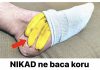 NIKAD ne baca koru od banane: On to može učiniti ako je stavite na nogu!