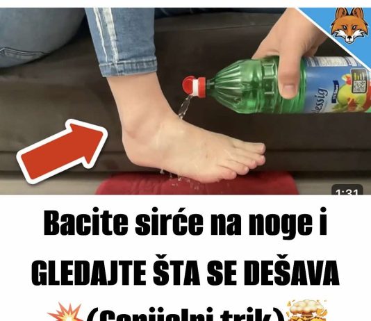 Bacite sirće na noge i GLEDAJTE ŠTA SE DEŠAVA