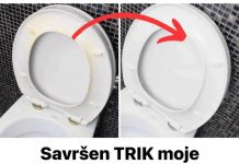 Savršen TRIK moje svekrve za uklanjanje ŽUTE mrlje sa WC daske: Kao nov je!