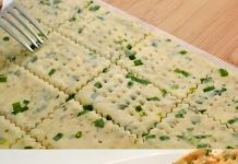 Savršen recept za krekere! Lako i ukusno! Slani krekeri…Recept