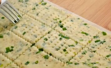 Savršen recept za krekere! Lako i ukusno! Slani krekeri…Recept