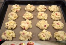 Ukusni, nježni i mekani kolačići od jabuka! Ovaj recept je brz i jednostavan za pravljenje