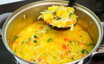 Moja baka je zdrava kao bik! Ova juha od povrća je kao lijek! Vrlo zdrav recept!