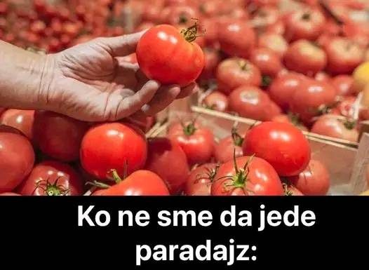 Ko ne bi trebao jesti paradajz?