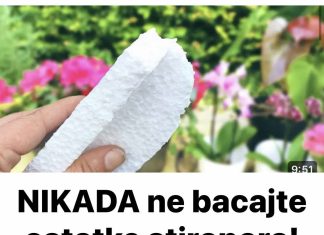 Nikada ne bacajte ostatke stiropora! Njegova vrijednost je jednaka težini zlata!