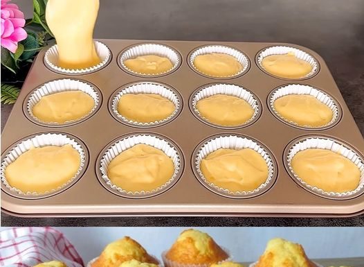 Najbolji svjetski recept! Vlažni i ukusni mafini koji se tope u ustima!