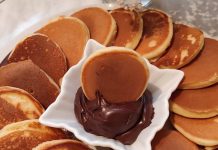 Američke palačinke punjene nutellom za pravi početak dana.