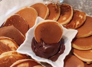 Američke palačinke punjene nutellom za pravi početak dana.