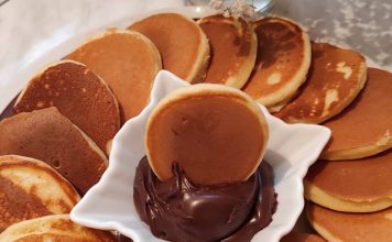 Američke palačinke punjene nutellom za pravi početak dana.