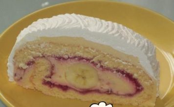 Rolat sa bananama – dekorativan i ukusan, pravi se brzo, a još brže smaže