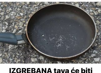 Izgrebana tava može ponovno izgledati kao nova sa samo jednim uobičajenim kuhinjskim predmetom koji svi posjeduju.