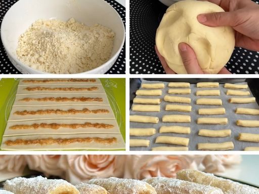 RECEPT ZA HRSKAVE KIFLICE SA DŽEMOM.. Koje su gotove za 5 minuta, a TOPE U USTIMA?