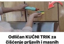 0dličan KUĆNI TRIK za čišćenje prljavih i masnih kuhinjskih 0rmarića u jednom potezu: Isprobano i odmah djeluje!