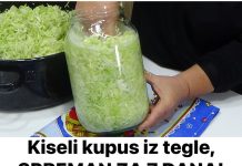 Kiseli kupus iz tegle, SPREMAN ZA 7 DANA! Pun vitamina, prirodni probiotik i lijek!