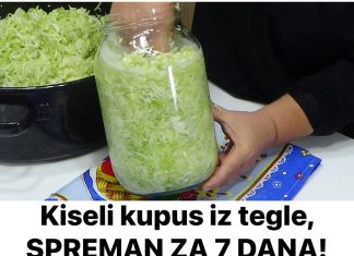 Kiseli kupus iz tegle, SPREMAN ZA 7 DANA! Pun vitamina, prirodni probiotik i lijek!