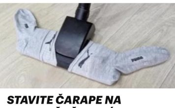 STAVITE ČARAPE NA USISIVAČ I ŽIVOT ĆE VAM SE DRASTIČNO PROMIJENITI- U ovom videu pokazaću vam nevjerovatnu ideju koju mi je predložila moja baka.